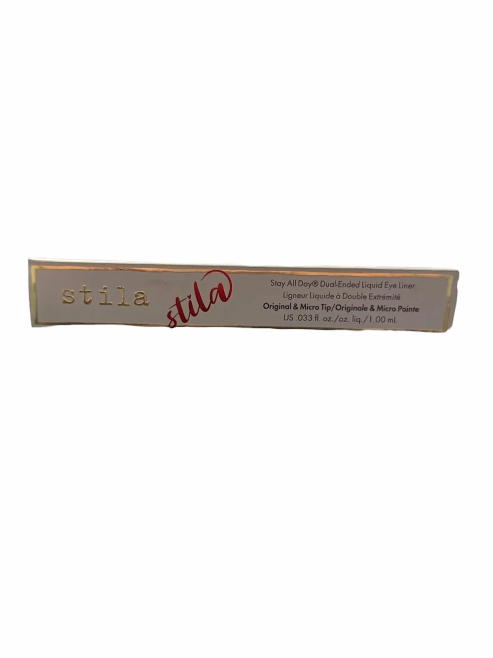 Stila Dual-Ended Liquid Eyeliner Intense Black Rum Punch